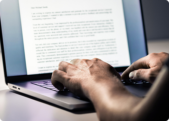 Personalise Each Letter for the Job and Company