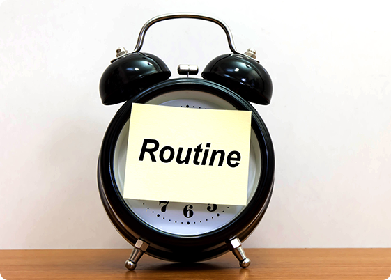 Develop a Routine