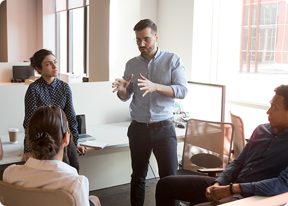 How do you handle conflicts within your project team?
