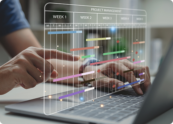 How do you manage risk in a project?