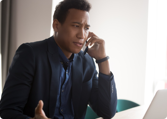 How would you handle a call from an angry customer?