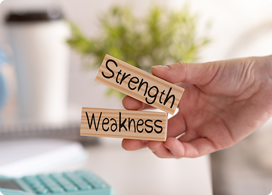 Identify Your Strengths and Weaknesses