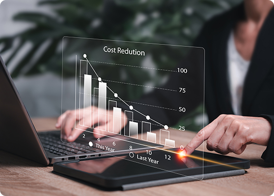 Reduced Marketing Costs