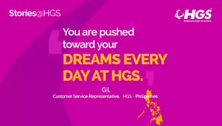 HGS is a supportive workplace - Gil
