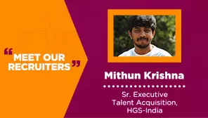 Meet Recruiter Mithun