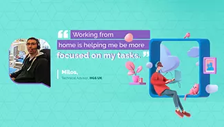 Milos on his work-from-home experience