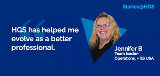 HGS has helped me develop into a better professional - Jennifer B