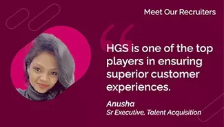 Meet Recruiter Anusha