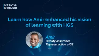 Learn how Amir enhanced his vision of learning at HGS
